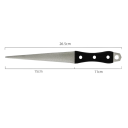Diamanten messenslijper 400 grit gebogen titanium messenslijper slijpgereedschap voor messen, scharen, keukengereedschap, eenvoudig slijpen 4