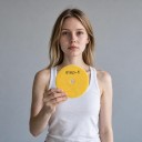 Διαμαντένιος λείανσης δίσκος 100 mm Βήμα 1 Για ξηρή και υγρή λείανση Ρητινώδης συνδετική ουσία Ξηρός φερμουάρ Κίτρινος Λείανση γρανίτη, σκυροδέματος 9