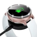 Diamantgehäuse mit integriertem Displayschutz für Samsung Galaxy Watch Active 2 44 mm HD Schutz mit vollem Schutz gegen Kratzer 9