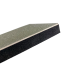 Diamantový brúsny kameň 1500 grit jemný brúsny blok na kuchynské nože protišmyková základňa 15 ° uhol zosilnená veľká plocha 5
