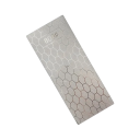 Diamond Knife Sharpener 800 Grit Ultra-Thin Sharpening Stone with Honeycomb Surface for Sharpening Kitchen Knives and Tools on the Go 4