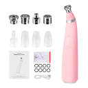 Diamond Microdermabrasion and Acne Suction Device 4 Diamond and 4 Plastic Attachments USB-C Charging Home Skin Care 4