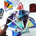 Diamond Stickers 18 pcs 4