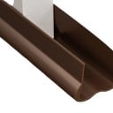 Dichtungsprofil für Türen 93 cm Flexible Aufsteckleiste aus PVC in U-Form Schutz gegen Zugluft, Staub und Insekten Lässt sich kürzen 6