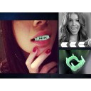 Dientes de vampiro que brillan en la oscuridad 4