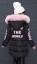 Dievčenská zimná bunda s kožúškom J1290 2