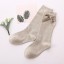 Dievčenské bavlnené ponožky s mašľou - 5 párov 7
