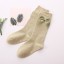 Dievčenské bavlnené ponožky s mašľou - 5 párov 8
