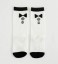 Dievčenské čierno-biele ponožky 9