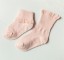 Dievčenské členkové ponožky s čipkou - 5 párov 2