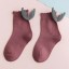 Dievčenské členkové ponožky s krídlami 8