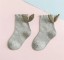 Dievčenské členkové ponožky s krídlami 5