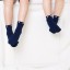 Dievčenské členkové ponožky s perlami 2