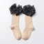 Dievčenské dlhé ponožky s mašľou 13