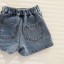 Dievčenské džínsová sukňa L1071 4
