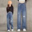 Dievčenské džínsy L2171 1