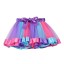 Dievčenské farebná sukne L1007 12