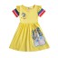 Dievčenské farebné šaty N80 23
