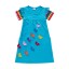 Dievčenské farebné šaty N80 12
