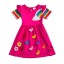 Dievčenské farebné šaty N80 19
