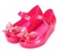 Dievčenské gumové sandále s motýľom 6