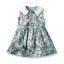 Dievčenské kvetované šaty L1368 2
