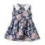 Dievčenské kvetované šaty L1368 1