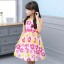 Dievčenské kvetované šaty N88 6