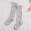 Dievčenské pletené ponožky s volánikmi 13