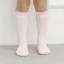 Dievčenské pletené ponožky s volánikmi 1