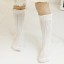Dievčenské pletené ponožky s volánikmi 2
