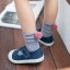 Dievčenské ponožky s brmbolcami 2