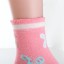 Dievčenské ponožky s kvetinami - 5 párov 3