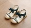 Dievčenské sandále s perlami 4