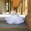 Dievčenské šaty ako pre baletku J1280 4