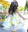 Dievčenské šaty pre princezné s kvetinami J1899 5