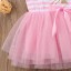 Dievčenské šaty s jednorožcom - Ružové 3