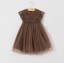 Dievčenské šaty s tylovou sukňou N102 3