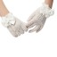 Dievčenské sieťované rukavice 1