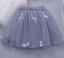 Dievčenské sukne s plameniakmi L1055 8