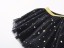 Dievčenské sukne s trblietavými hviezdami J889 6