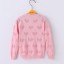 Dievčenské sveter na gombíky L597 2