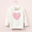 Dievčenské sveter so srdcom L604 4
