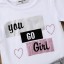 Dievčenské tričko a sukňa L1306 1