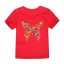 Dievčenské tričko s Motýľom J3290 7