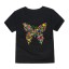 Dievčenské tričko s Motýľom J3290 5