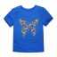 Dievčenské tričko s Motýľom J3290 9
