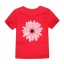 Dievčenské tričko s potlačou kvety J3489 7