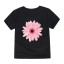 Dievčenské tričko s potlačou kvety J3489 5