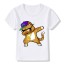 Dievčenské tričko - zvieratá so šiltovkou J623 8